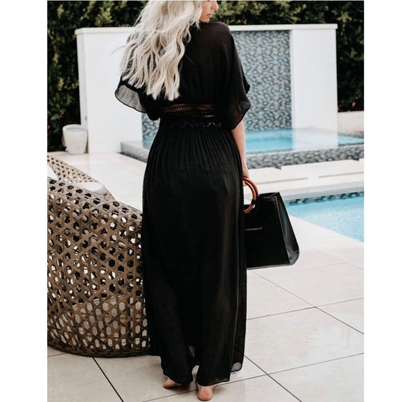 Sexy Open Front Kimono Cardigan - Picture 7 of 7